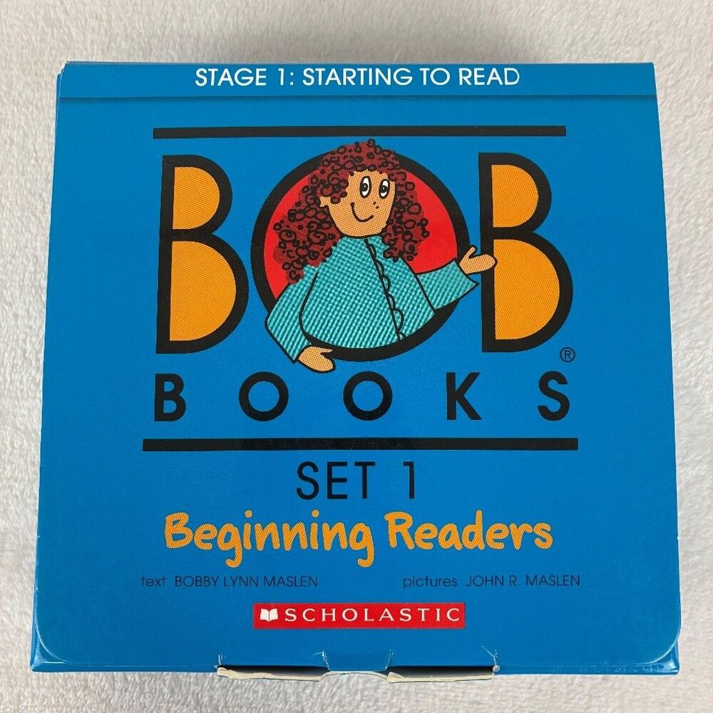 Bob Books Set 1 Beginning Readers Stage 1 Scholastic 12 Book Box Set Phonics